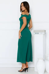 Xenia Off Shoulder Midi Dress