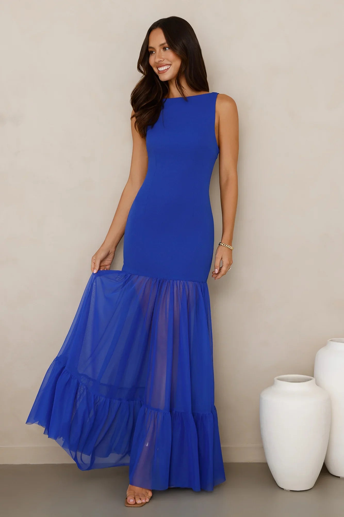 Chic Whispers Maxi Dress