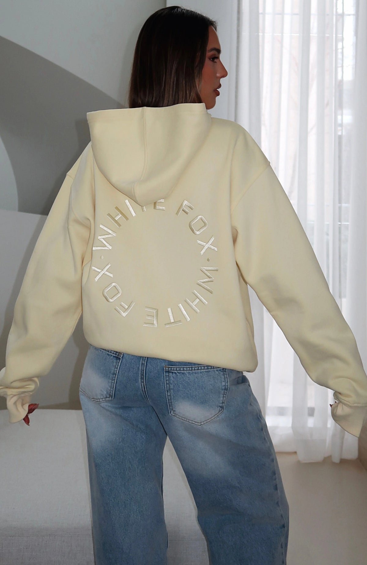 Stay Lifted Oversized Hoodie Lemon